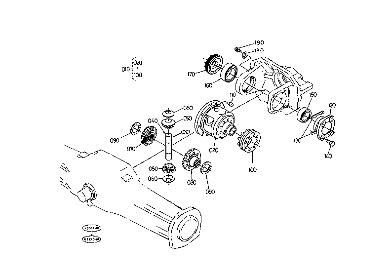 Differential (Front) [A] and [Ca] (M7950Dt) [Au] (M6