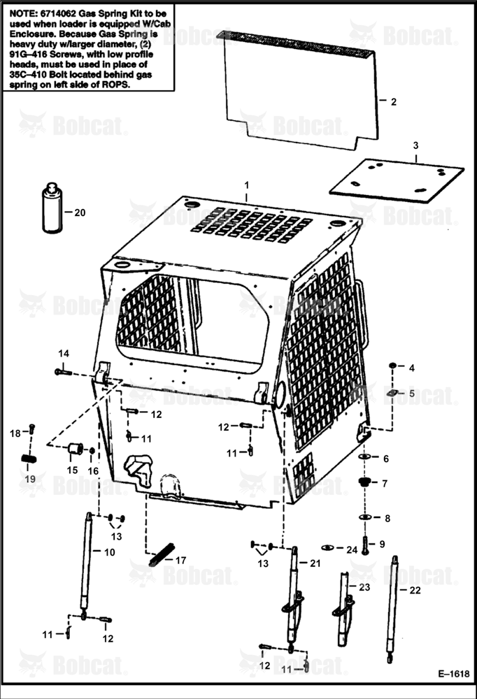 Operator CAB  501420001 & Above