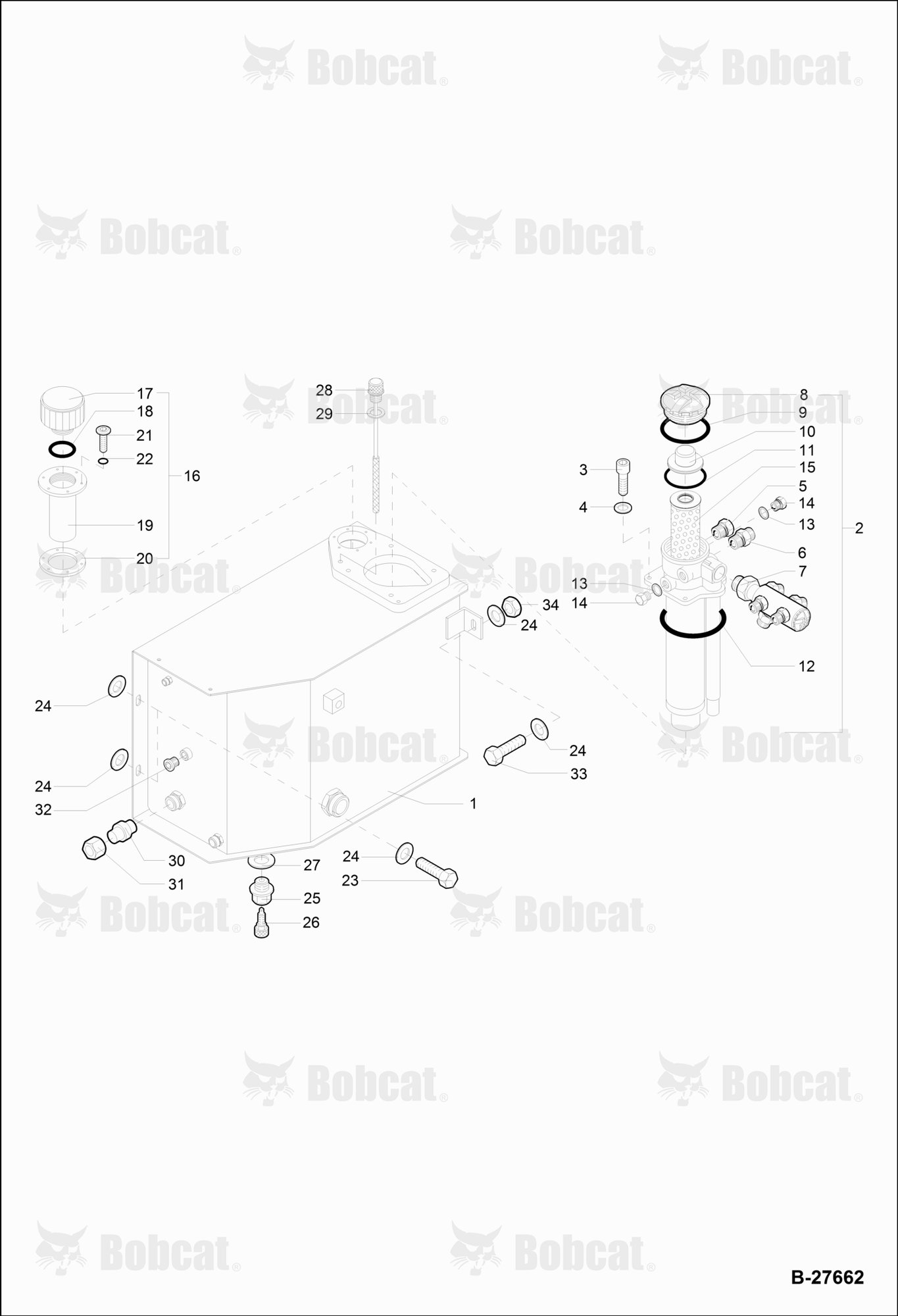 Hydraulic Oil Tank