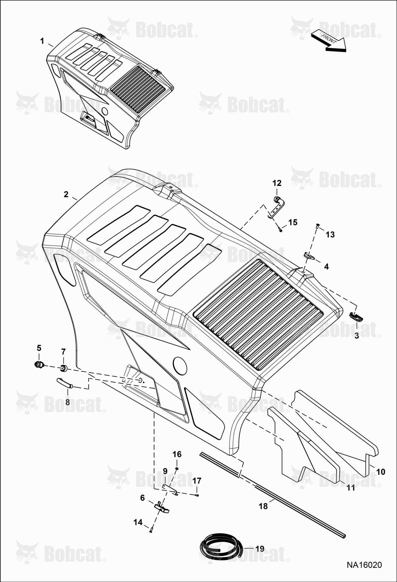 Engine Basket & Hood (Hood Assembly)