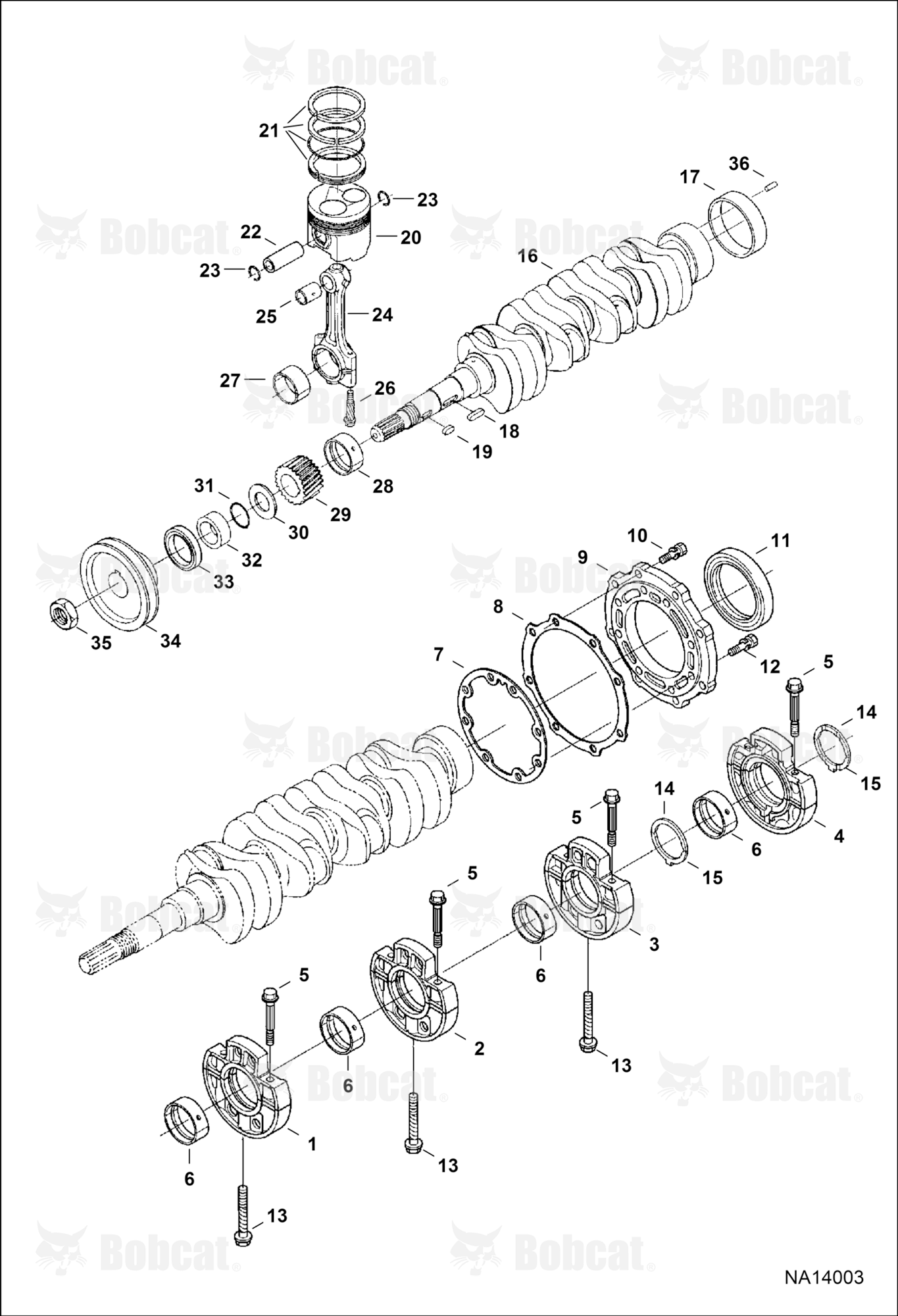 Piston & Crankshaft