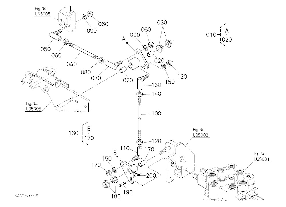 Front Control Valve Kit (Rod) 2 [Option]