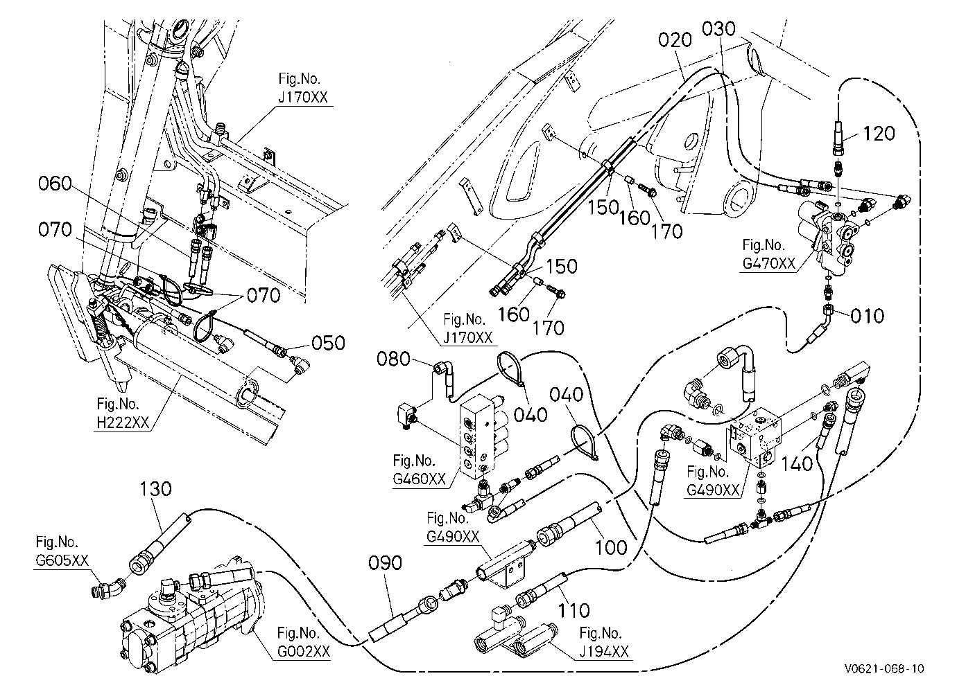 Oil Piping (Hitch) [Hydraulic Hitch[High Flow]]