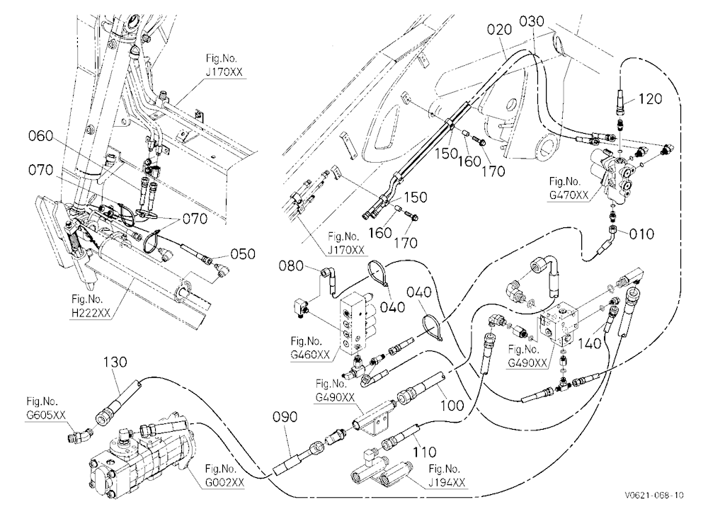 Oil Piping (Hitch) [Hydraulic Hitch[High Flow]]