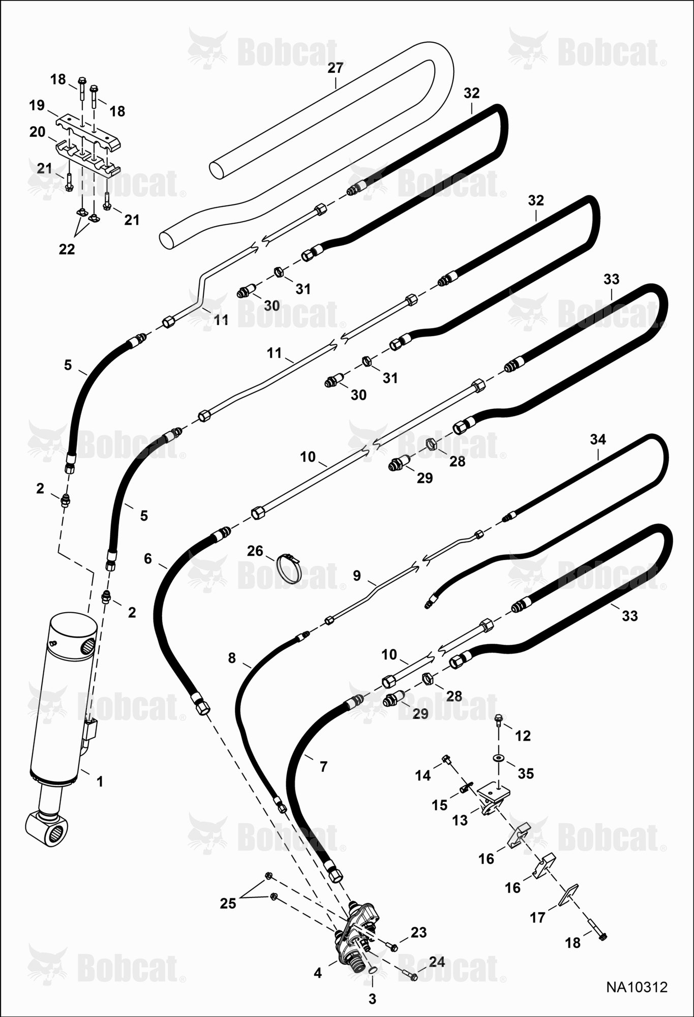 Hydraulic Circuitry (Inner Boom)