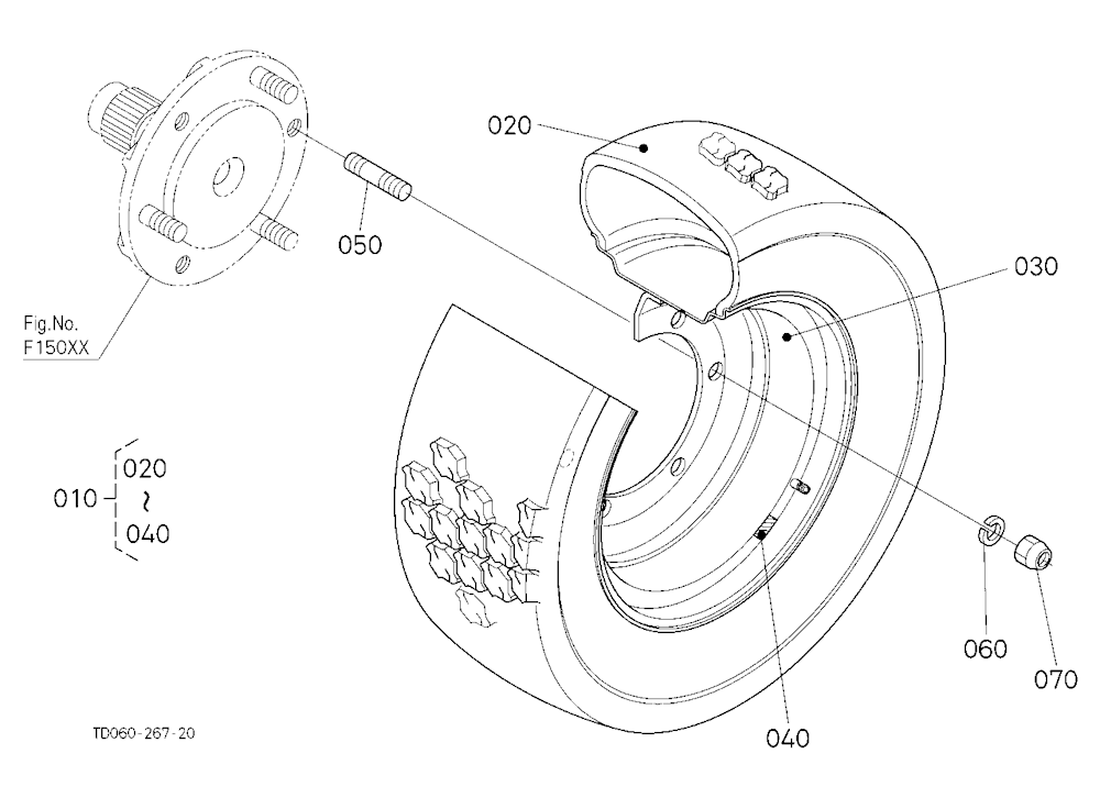 Front Wheel (305R343Lsw)