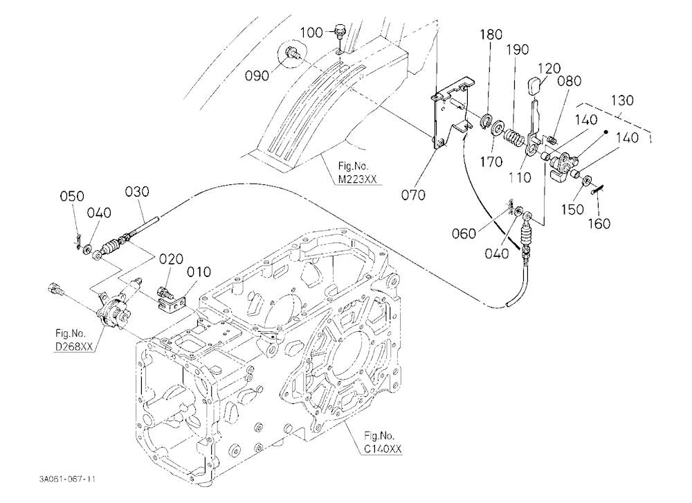 Pto Clutch Lever [Rops Type]