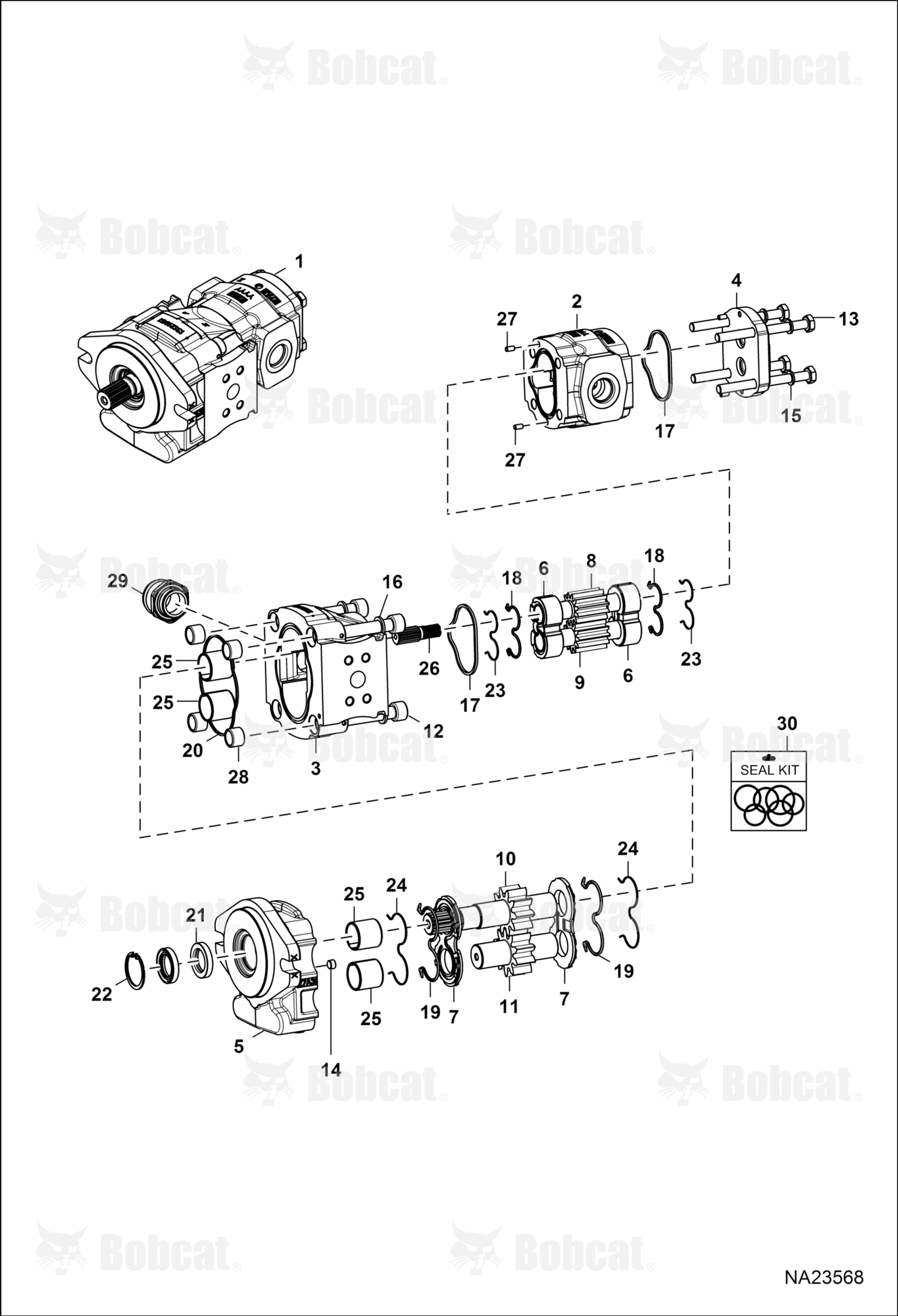 Gear Pump  B51U11513 & Above