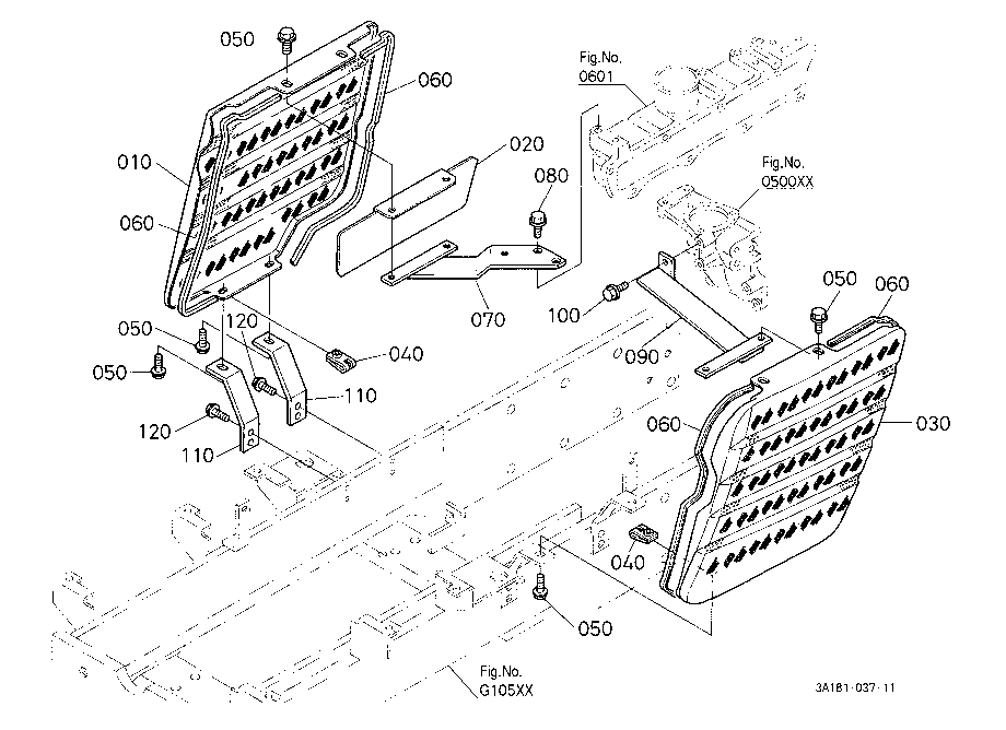 Hood(Bonnet) Side Cover [Rops Type]