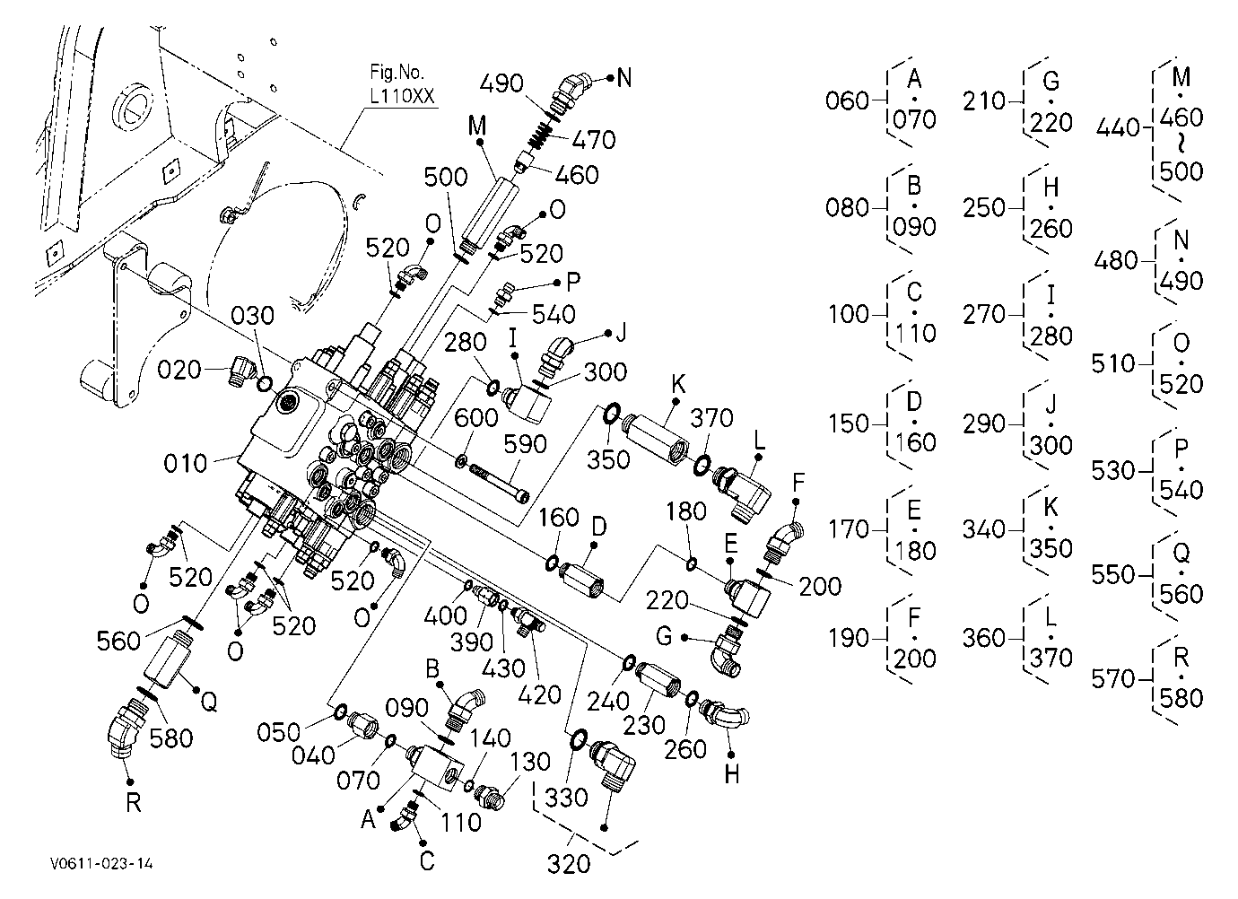 Control Valve (Component Parts)