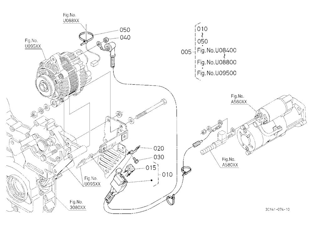 Heater Kit (Alternator Harness) [Option]