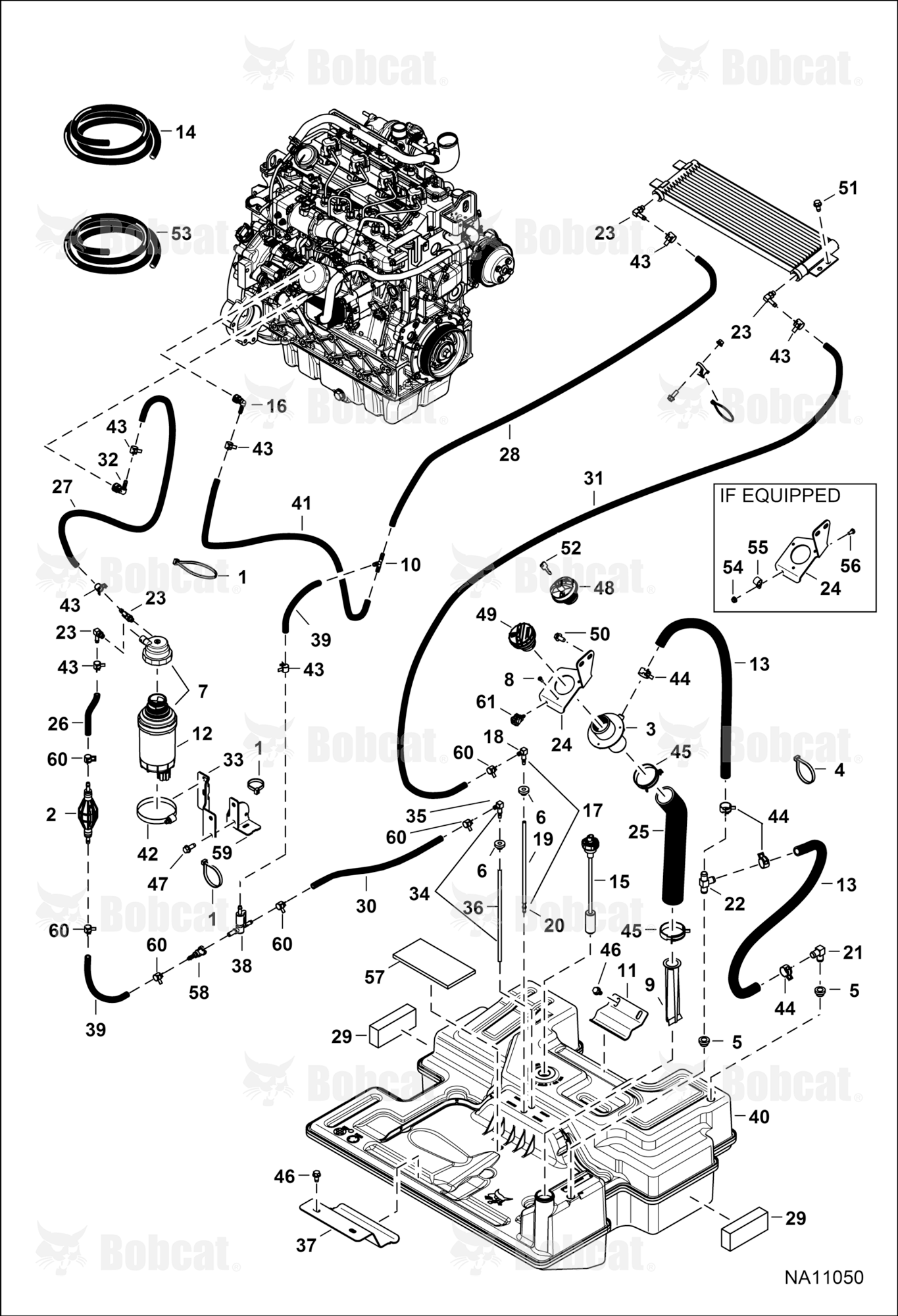 Engine & Attaching Parts (Fuel System)  B3BU11104 - B3BU11918