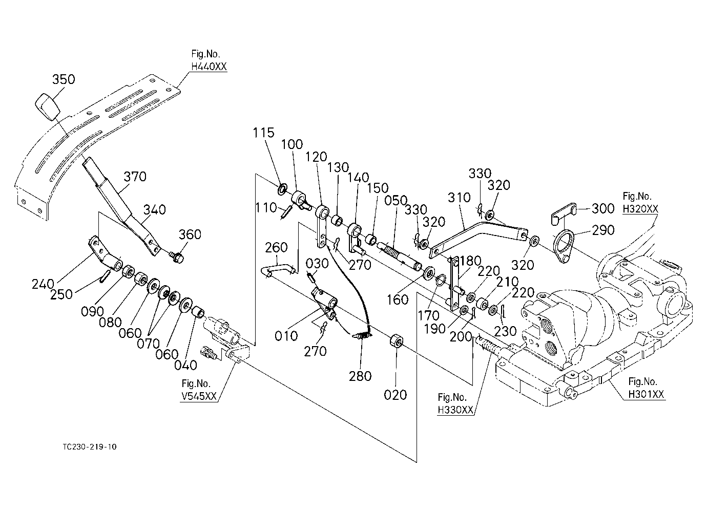 Position Control Lever (With Draft) [Option]