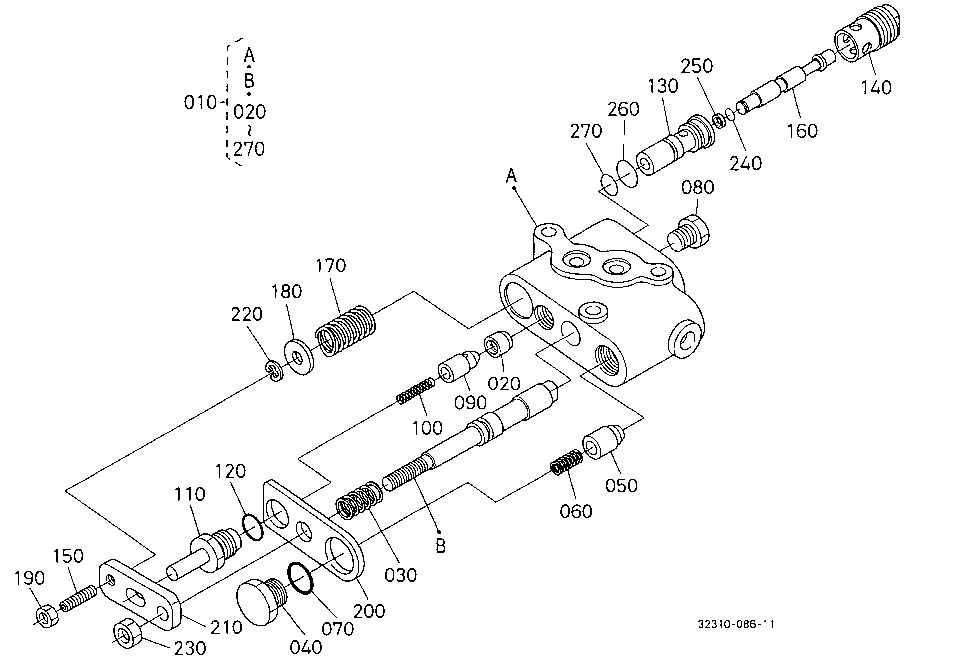 Control Valve [Component Parts] [New Type]