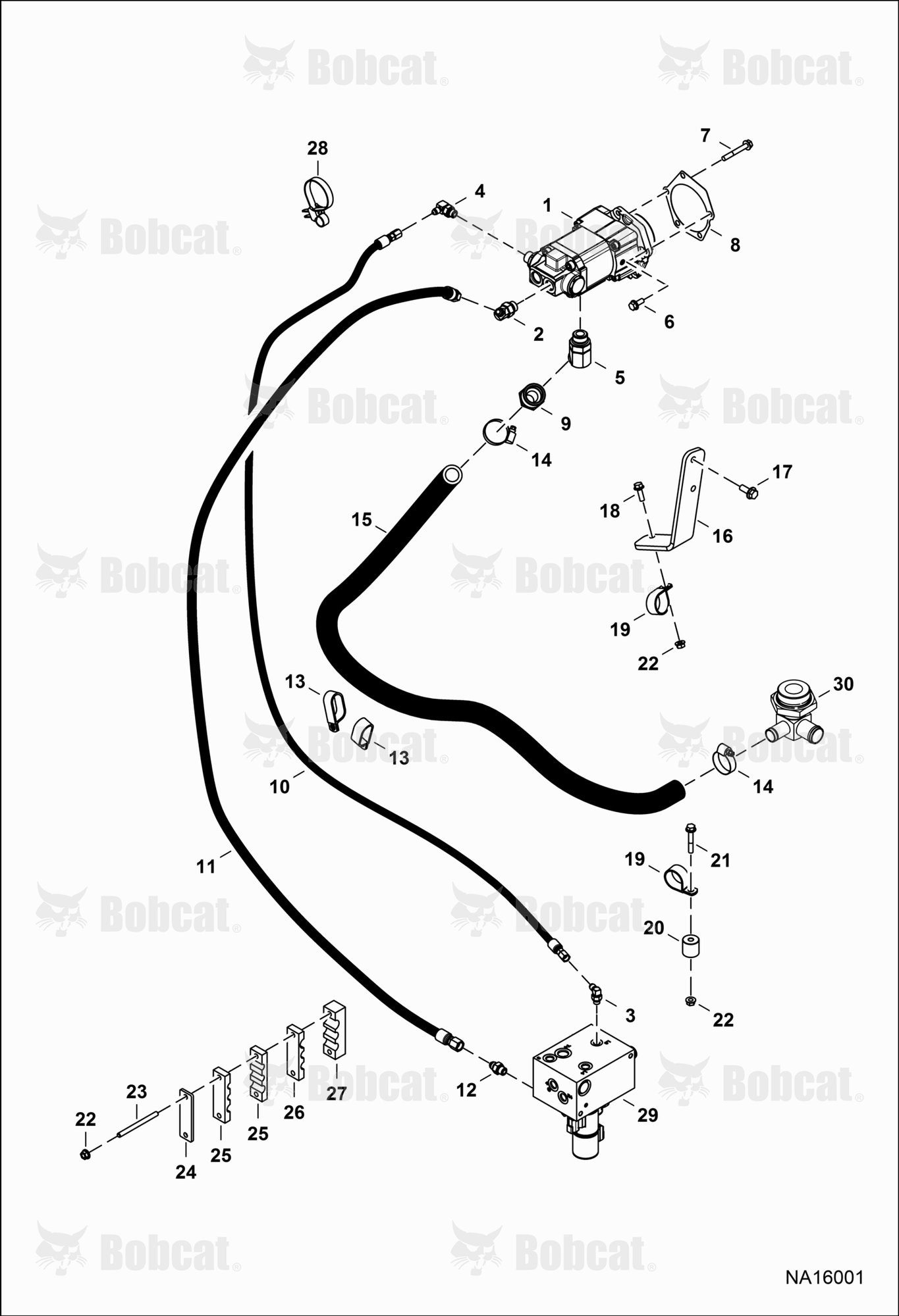 Hydraulic Circuitry (Fan Pump)