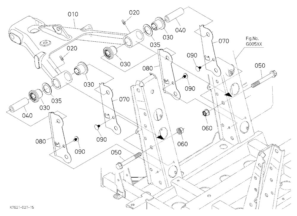 Rear Suspension Arm (Right Upper)