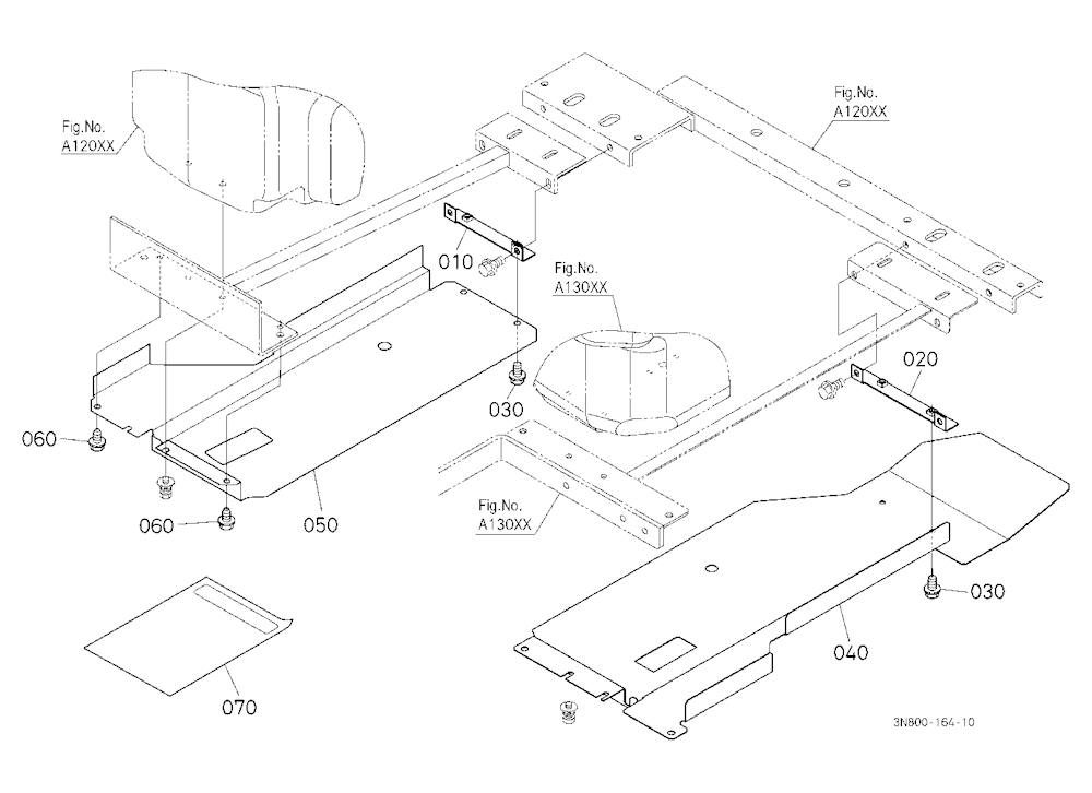 Fuel Tank Cover Kit (W/G No.M6952) [Option]