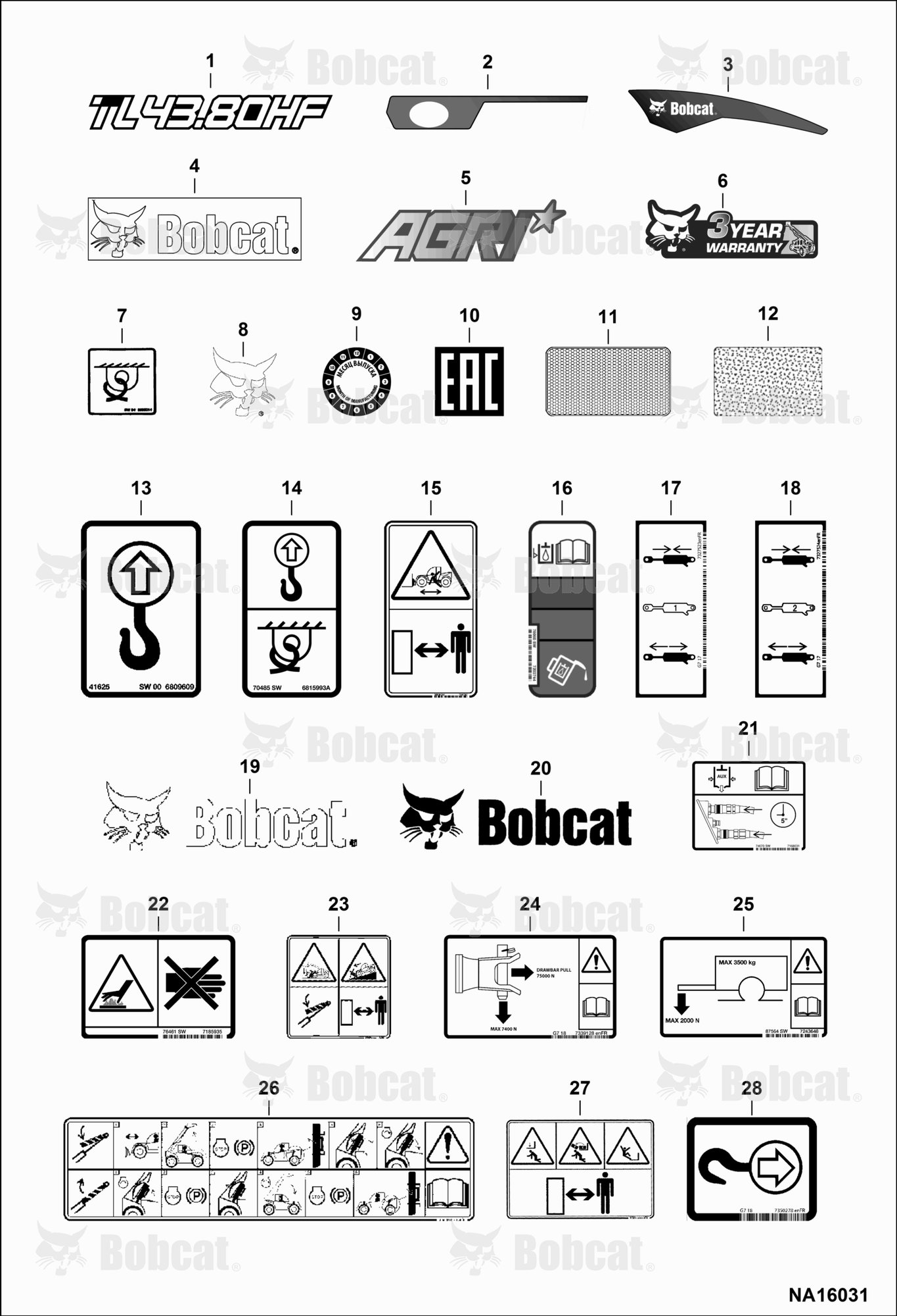 Decals (Outside)