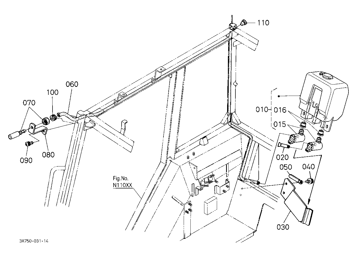 Washer Tank [Cab Type]