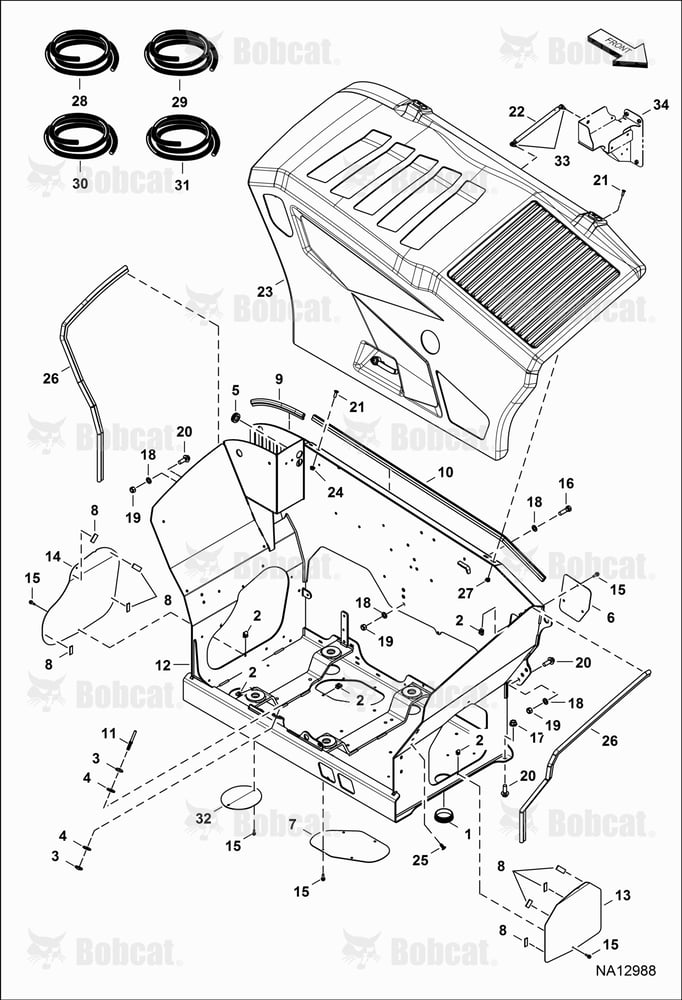 Engine Basket & Hood