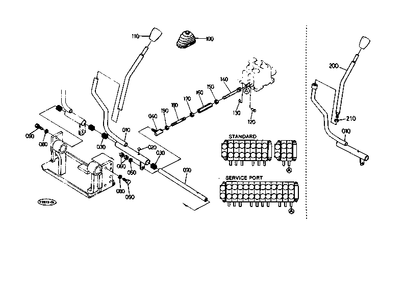 Control Lever (Front Lh) [Kh-41(H)]