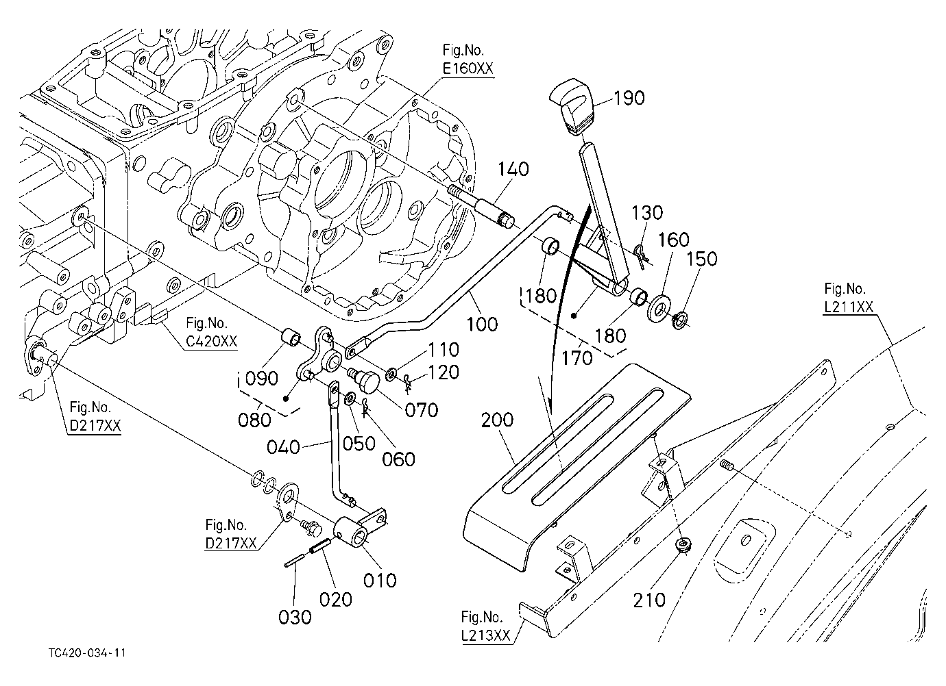 Range Shift Lever