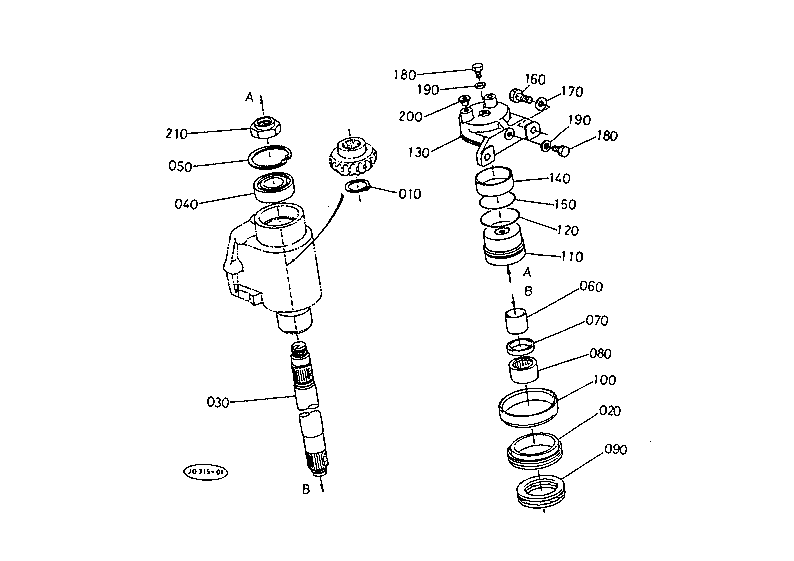 Bevel Gear Shaft