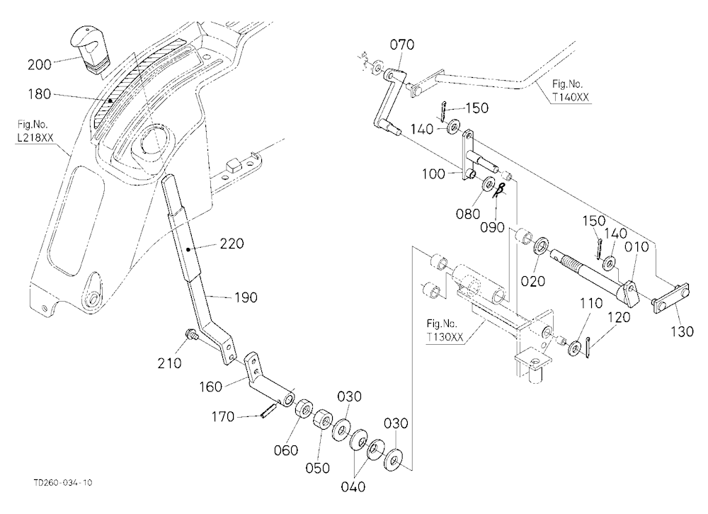 Draft Control Lever (With Draft) (W/G No.L8374) [O