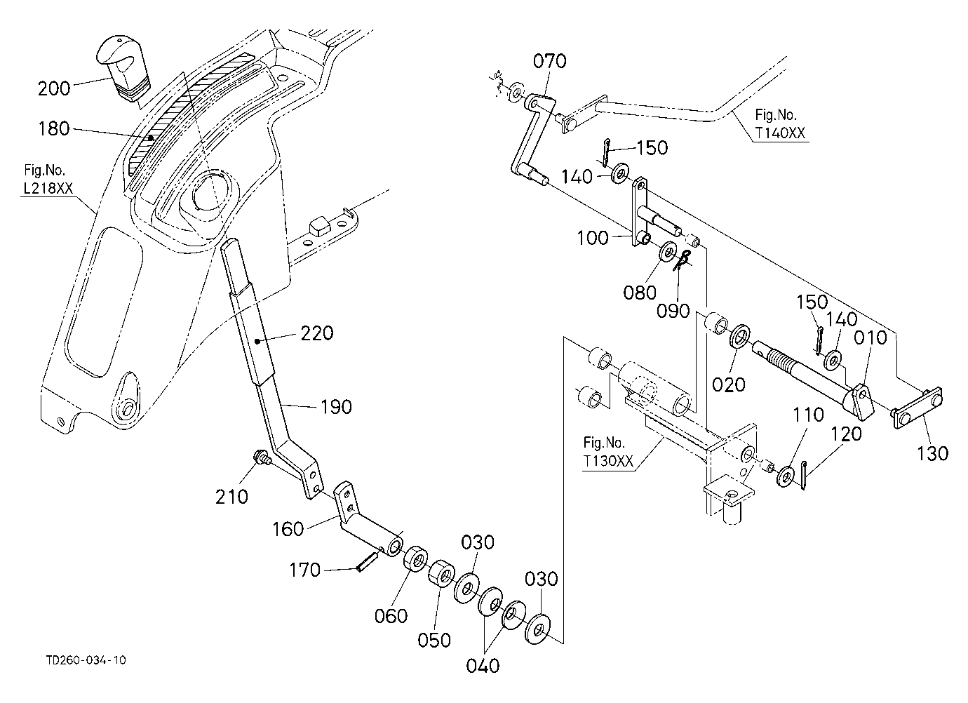 Draft Control Lever (With Draft) (W/G No.L8374) [O