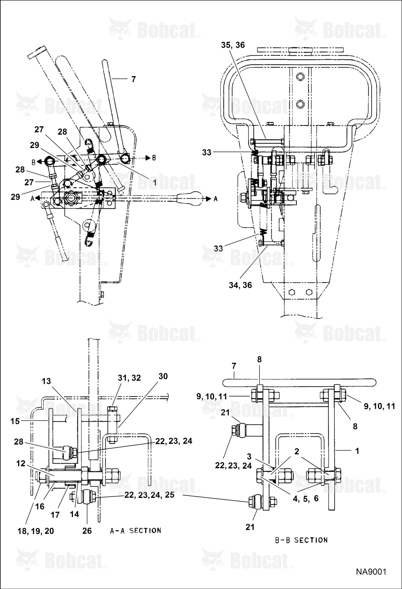 Operating Handle (Neutral)