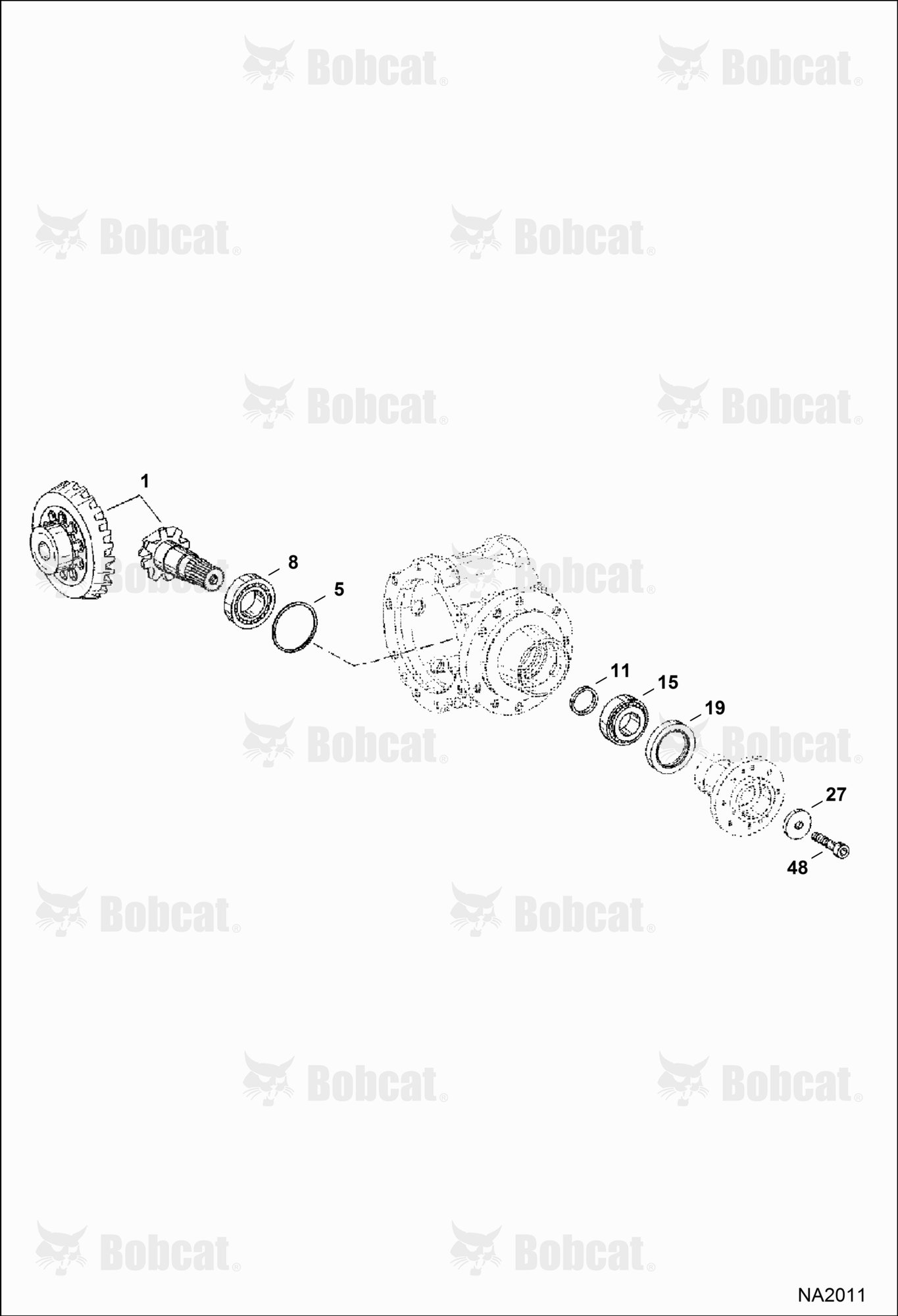 Front Axle (Center Housing)
