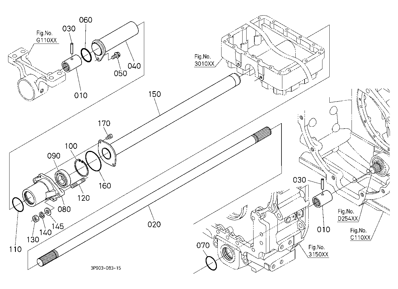 Front Propeller Shaft [New]