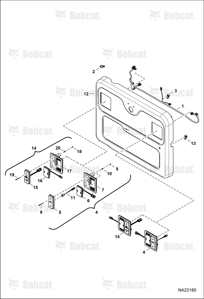 Engine Electrical Circuitry (Rear Lights LED)