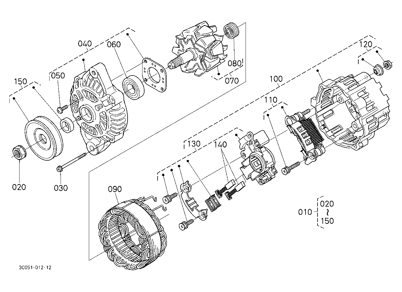 Alternator [Component Parts]