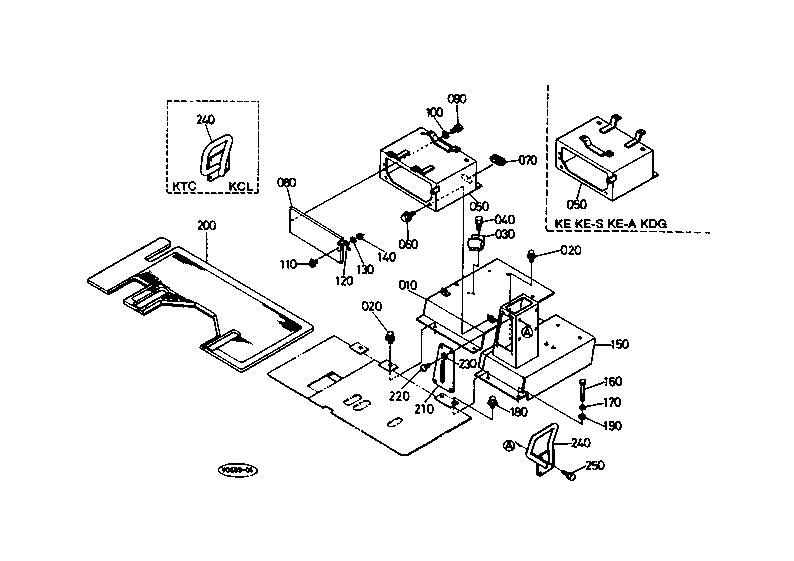 Floor Plate (2) [Except H.R.C.]