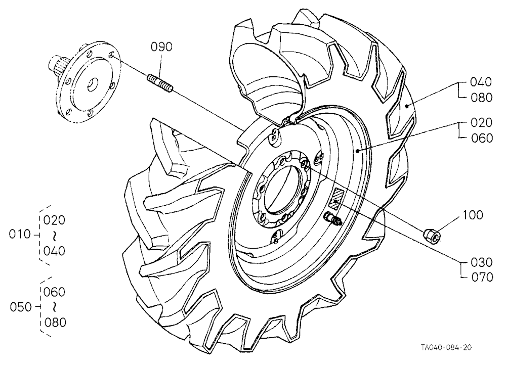 Front Wheel (8-16)