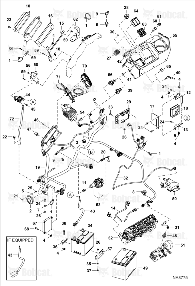 Controls Electrical (RH Console) ACRA13001 - ACRA15249