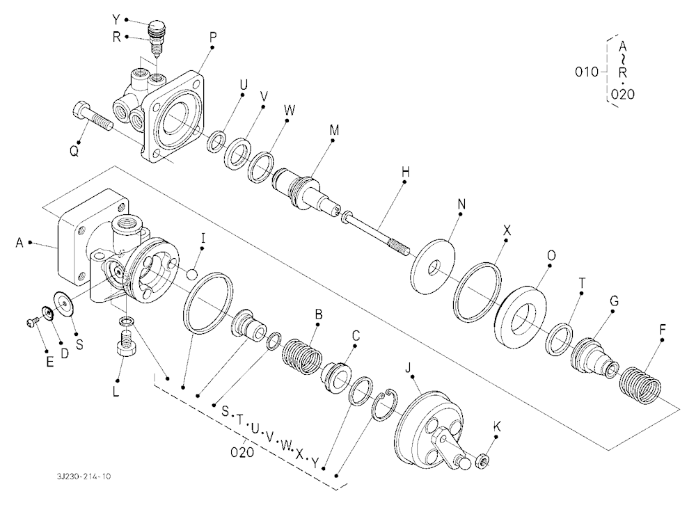 Air Valve [Component Parts] [With Air Compressor]