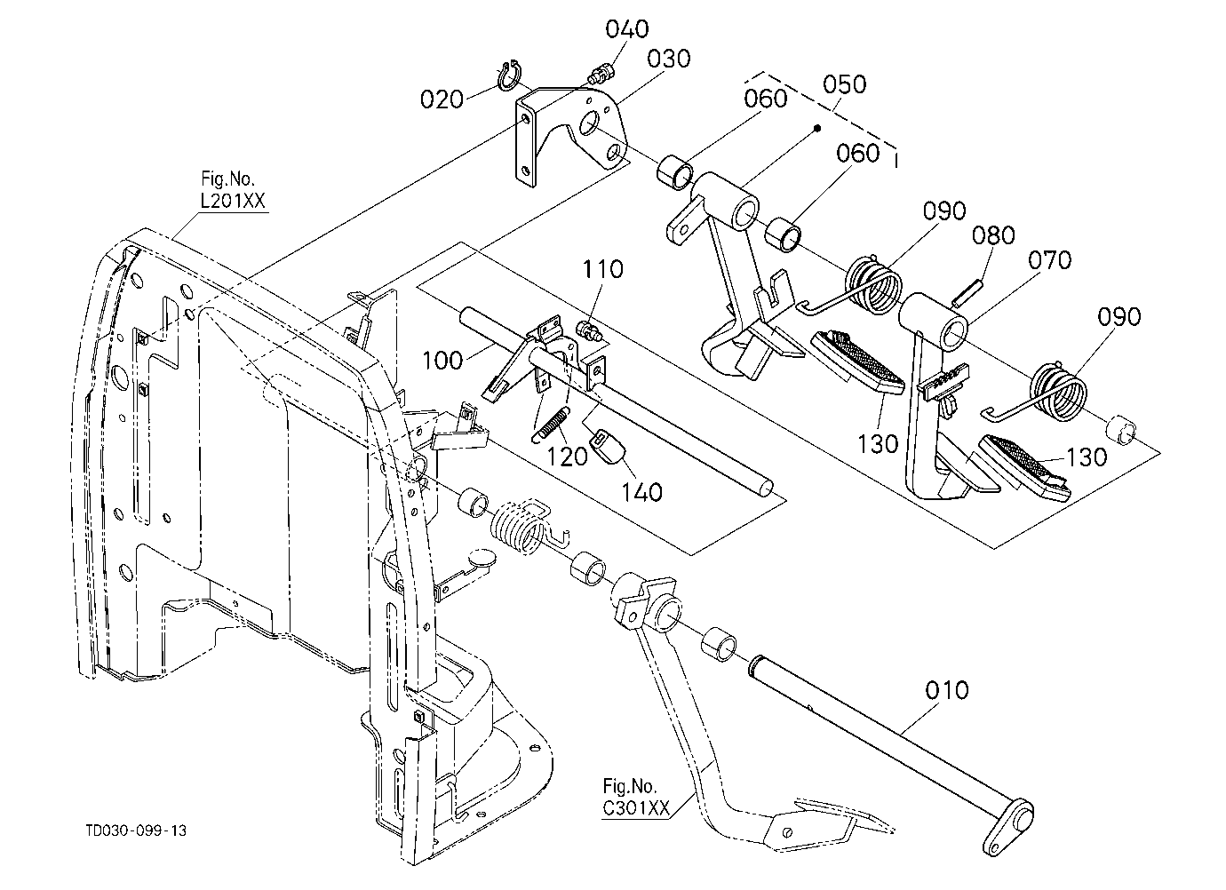 Brake Pedal [Except Hst Type]