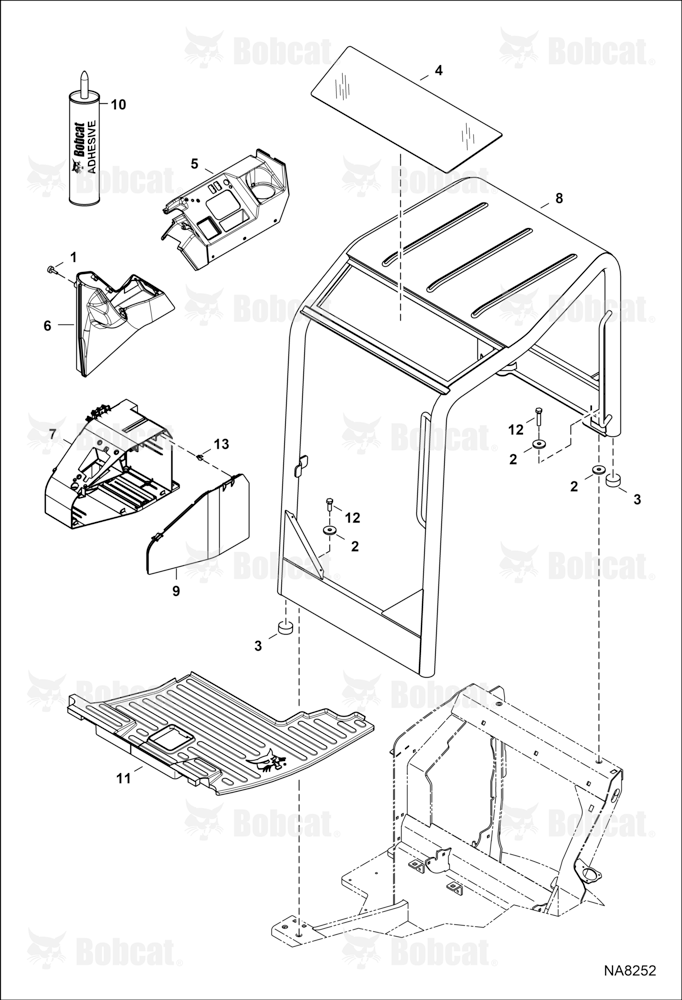 Canopy A94H17001 & Above, AC2N15001 & Above
