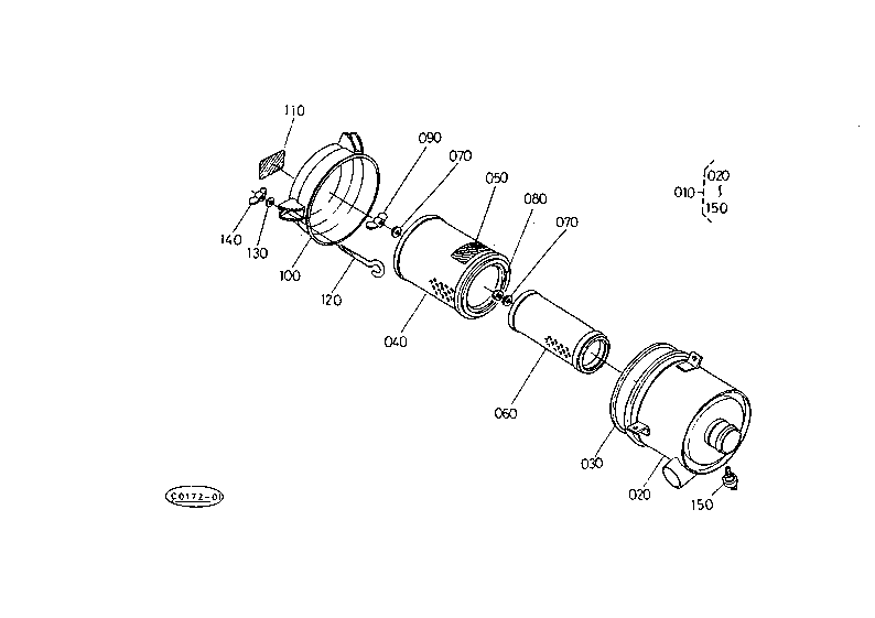 Air Cleaner (Double) [Component Parts]