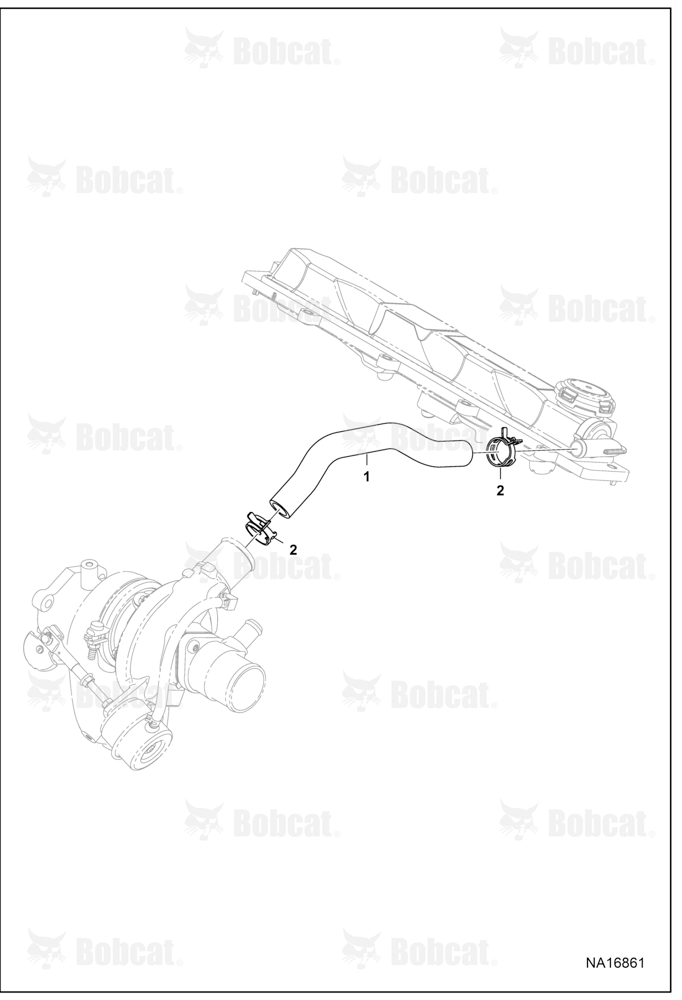 Rocker Arm Cover Hose