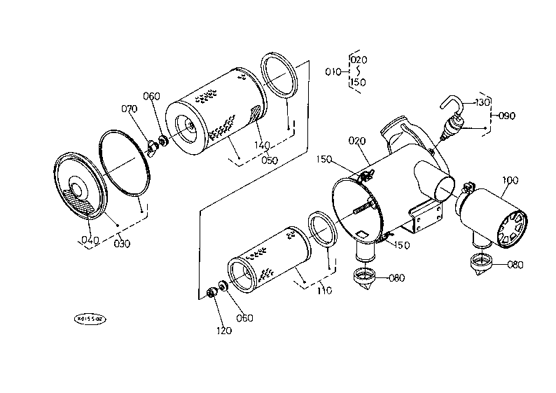 Air Cleaner (Double) [Component Parts]