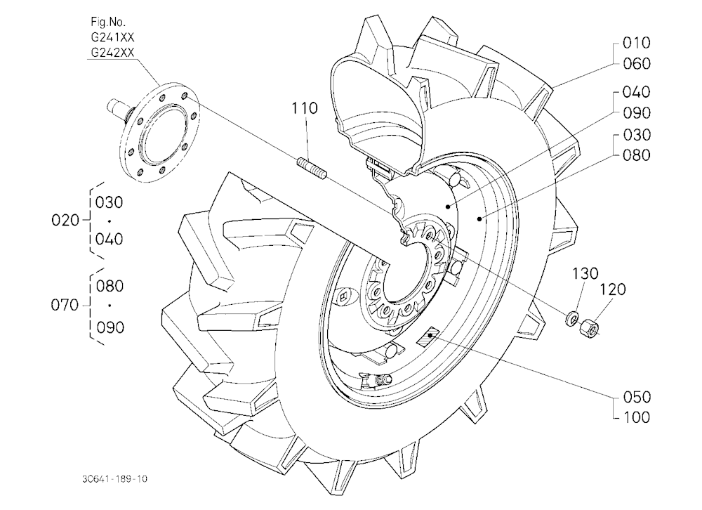 Front Wheel (12.4R24)