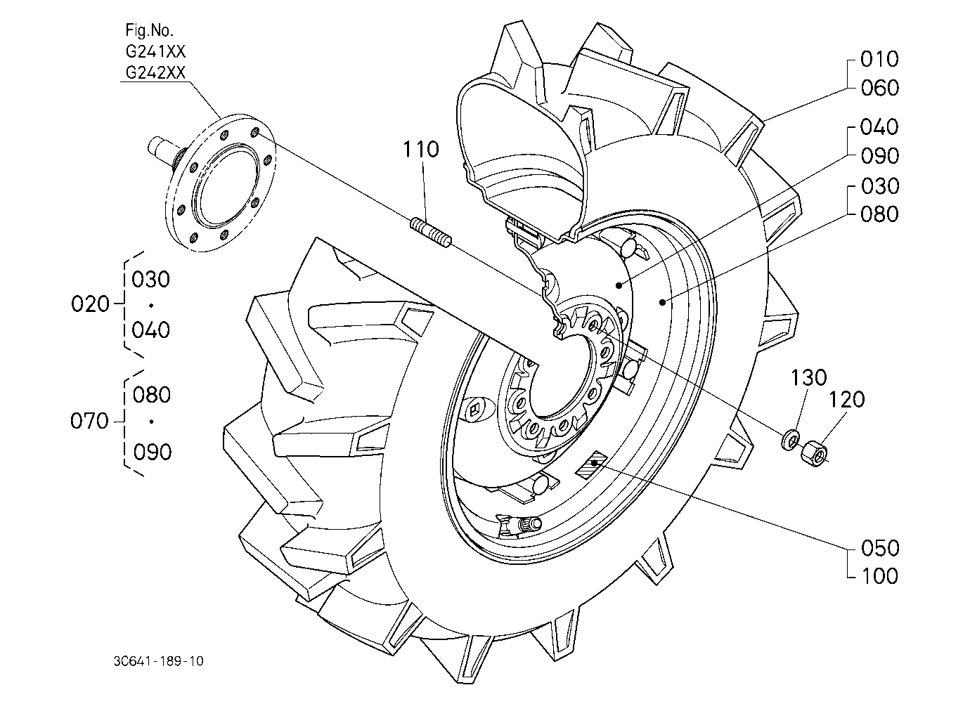 Front Wheel (12.4R24)