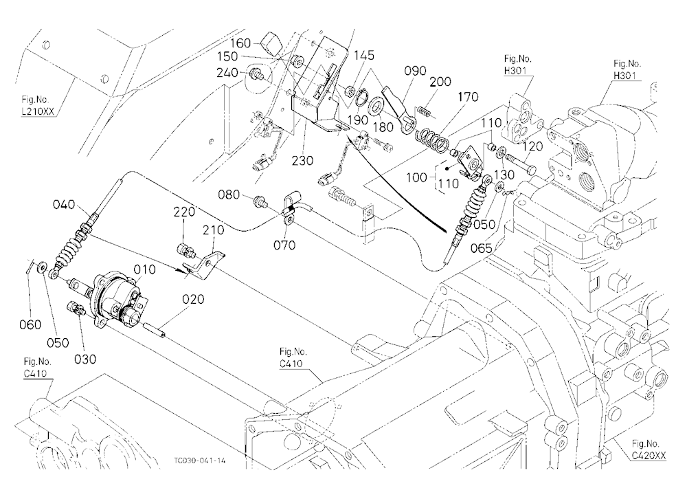 Pto Clutch Control Lever [New Type]