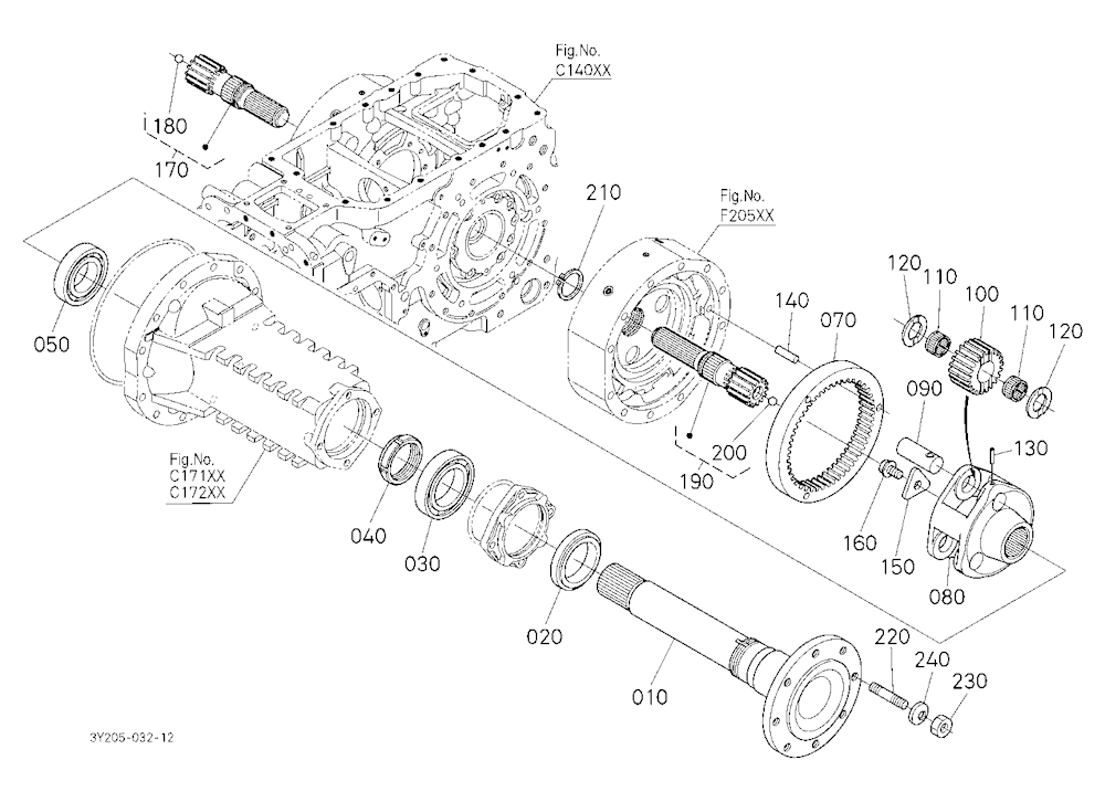 Rear Axle Shaft [A]