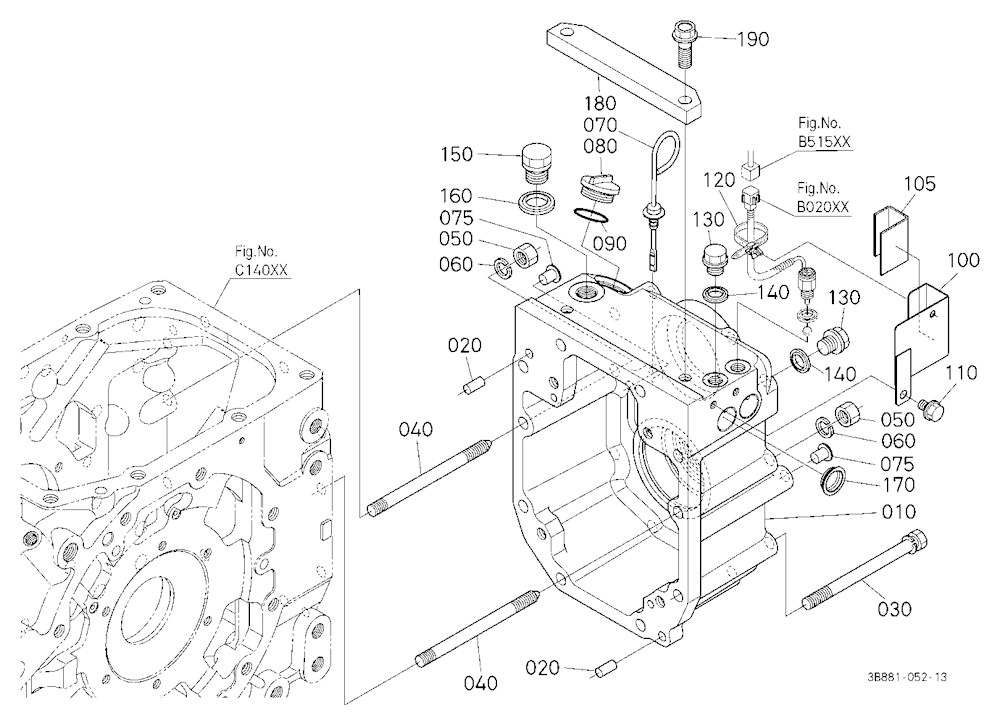 Transmission Case Rear Cover