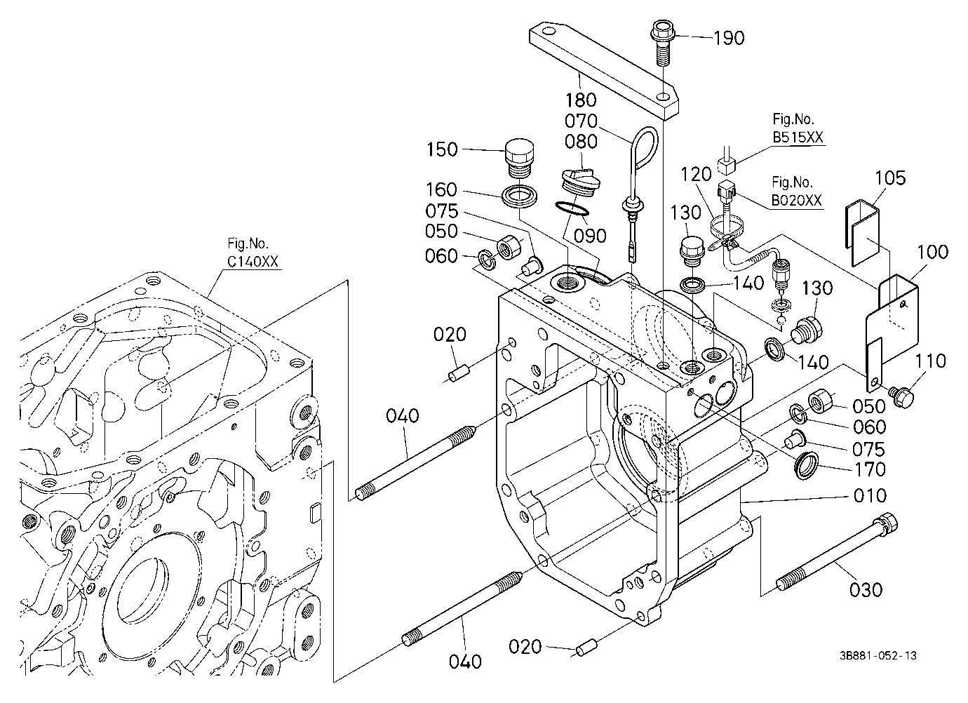 Transmission Case Rear Cover