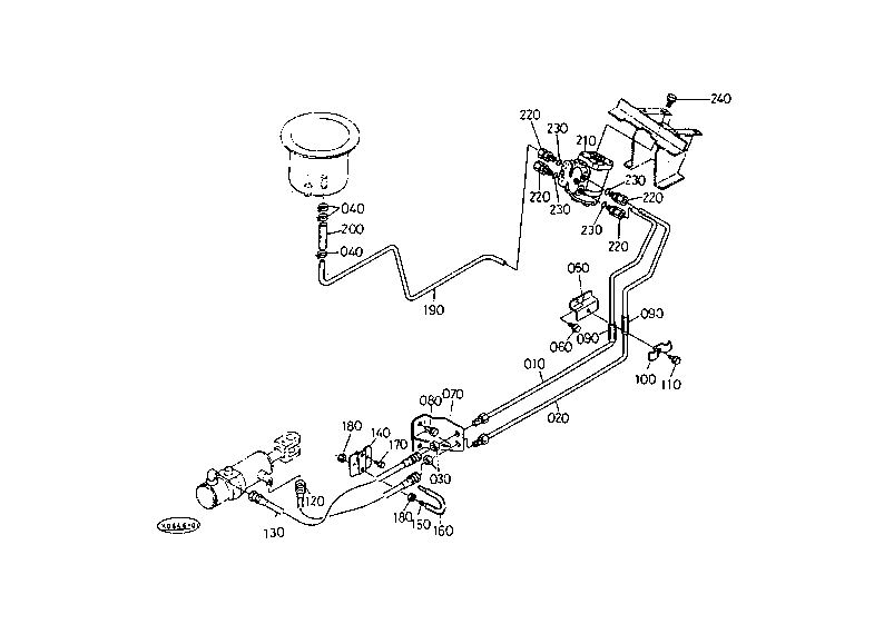 Power Steering Oil Pipe